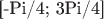 [-Pi/4; 3Pi/4]