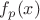 $f_p(x)$