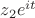 $z_2 e^{i t}$