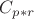 $C_{p*r}$