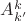 $A^k_{k'}$