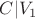 $C|V_1$