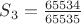 $S_3=\frac{65534}{65535}$