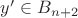 $y'\in B_{n+2}$