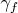 $\gamma_f$