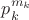 $p_k^{m_k}$