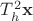 $T^2_h \mathbf x$