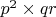 $p^2 \times qr$