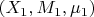 $(X_1, M_1, \mu_1)$