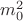 $m_{0}^{2}$