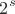 \[2^s  \]