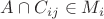 $A\cap C_{ij}\in M_i$