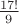 $\frac{17!}{9}$