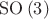$\operatorname{SO}\left(3\right)$