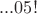 $...05!$