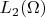 $L_2(\Omega)$