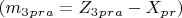 $  ( m_3_p_r_a =Z_3_p_r_a - X_p_r) $