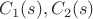 $C_1(s), C_2(s)$