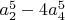 $a_2^5-4 a_4^5$