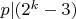 $p|(2^k-3)$