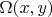 $\Omega(x,y)$