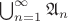 $\bigcup_{n=1}^{\infty}{\mathfrak A_n}$