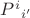 $P^{i}{}_{i'}$