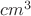 $ cm^3$