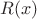 $\[R(x)\]$