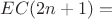 $EC(2n+1)=$