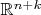 $\mathbb{R}^{n+k}$
