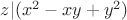 $z|(x^2-xy+y^2)$