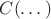 $C(\dots)$