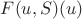 $F(u,S) \rightarrowF(u)$