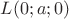$L(0; a; 0)$
