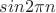$sin {2 \pi n}$