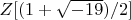 $Z[(1+\sqrt{-19})/2]$