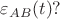 $\varepsilon_{AB}(t)?$
