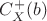 $C^{+}_{X}(b)$ $C^{+}_{X}(b)$