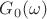 $G_0(\omega)$