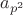 $a_{p^2}$