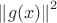 $\left\lVert g(x)\right\rVert^2$