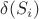 $\delta(S_i)$