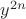 $y^{2n}$