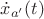 $\dot x_{a'}(t)$