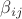 $\beta _{ij}$