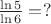 $\frac{\ln 5}{\ln 6}=?$