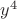 $\[{y^4}\]$