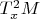 $T^2_x M$