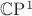 $\mathbb C \mathrm P^1$